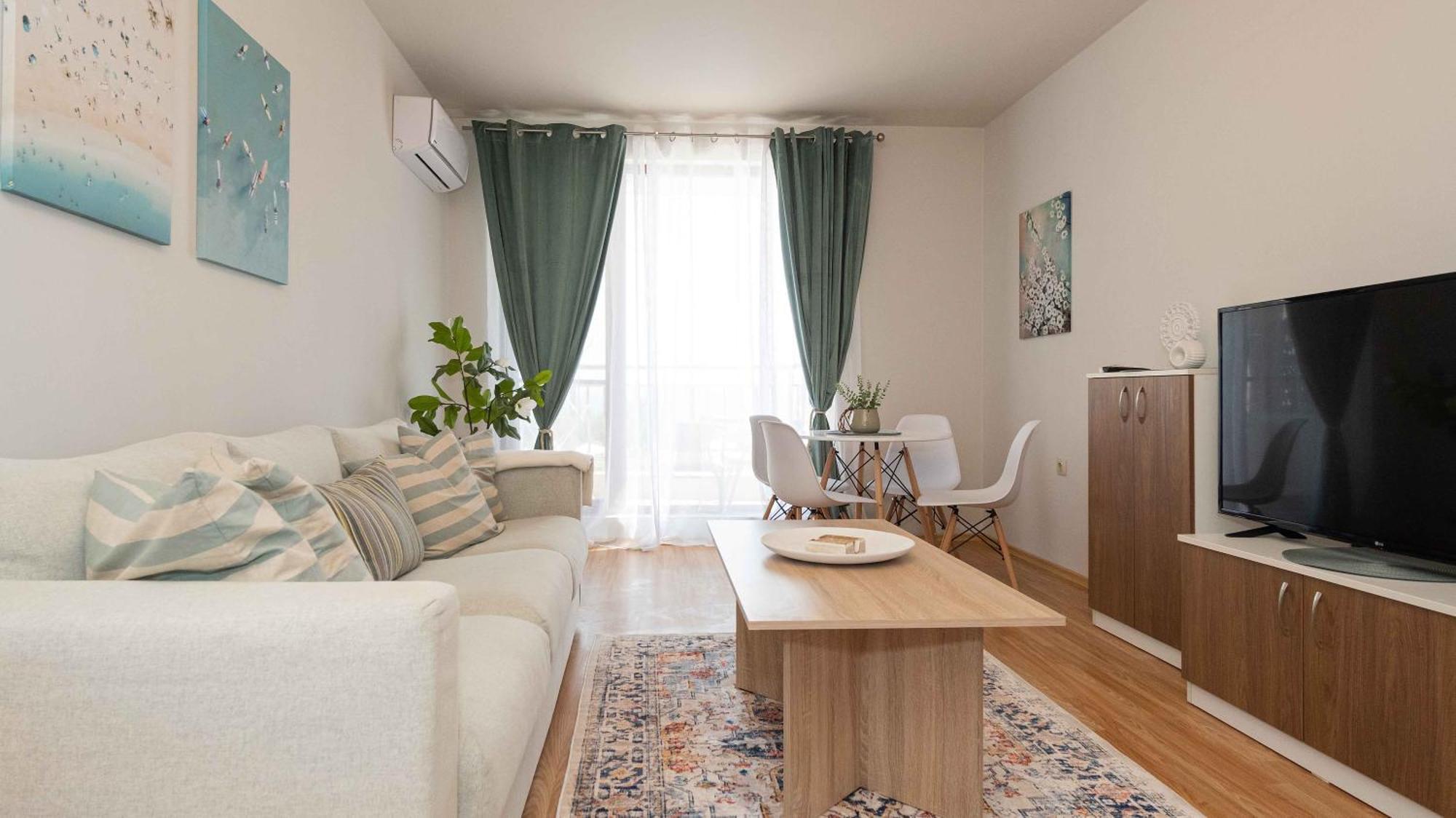 June One Bedroom Sea View Apartment Diamond Beach Resort Sarafovo Exterior foto